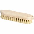 Dqb 9 In. Tampico Bristle Hardwood Scrub Brush 11620